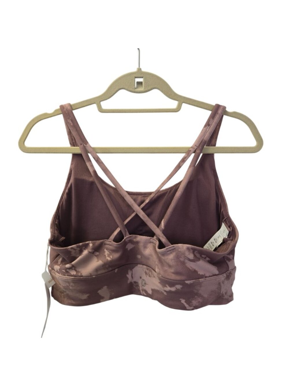 NWT Balance Collection Deuville Mauve Tie Dye Padded Sports Bra Size XL - Picture 2 of 7